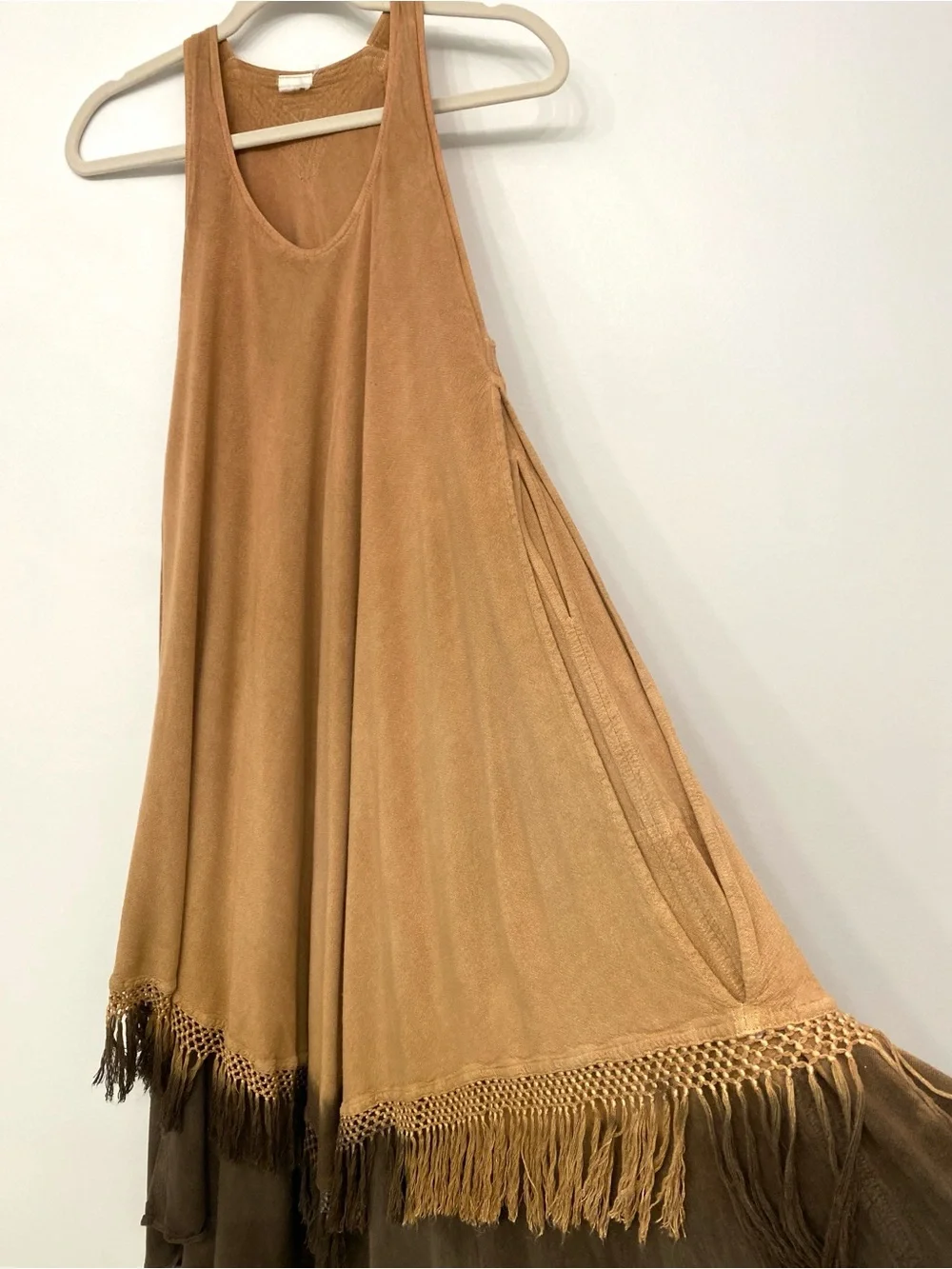 Kin Amora Desert Dweller Dress Fringe Moroccan Resort Travel Dress One Size Boho - Picture 8 of 16